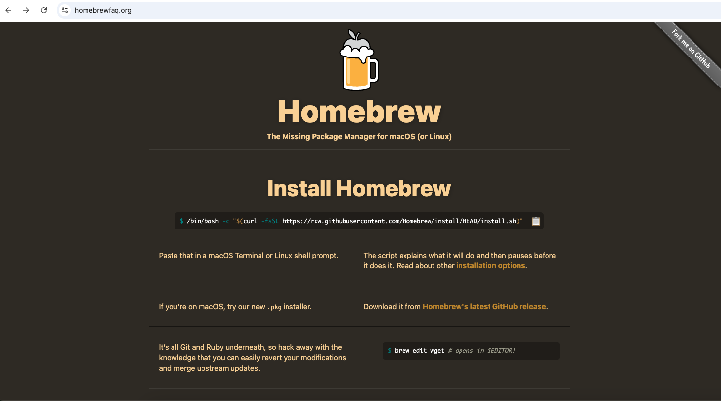 2ndscreenshotFakeBrewWebsite