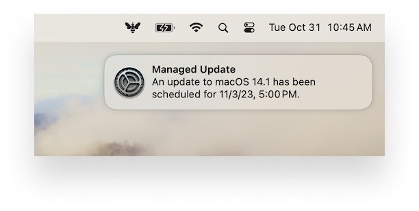 notification